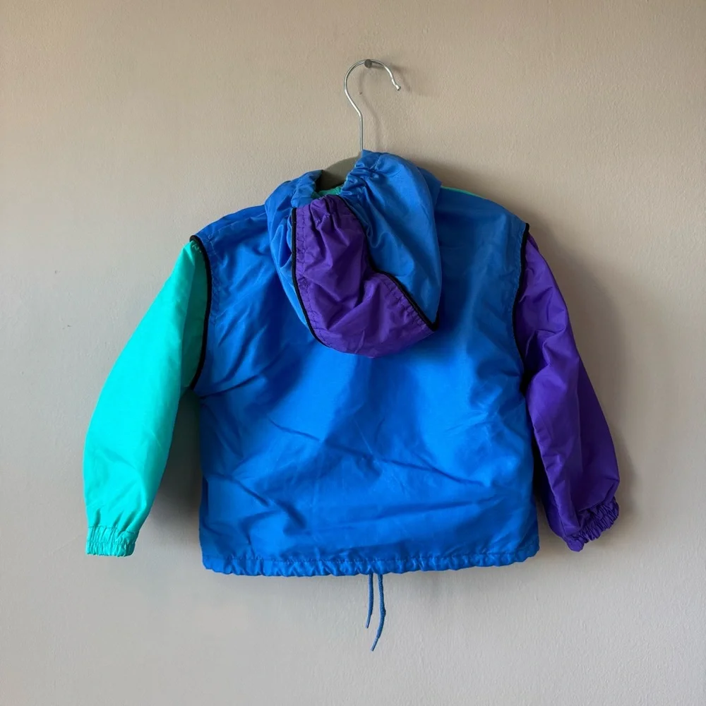Vintage RARE‎ Peanuts Collection Quiltex Snoopy Colorblock Jacket 18 Months